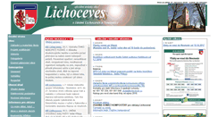 Desktop Screenshot of lichoceves.cz