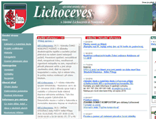 Tablet Screenshot of lichoceves.cz
